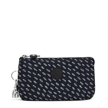 Kipling Creativity Large Printed Zak Blauw | BE 1725GS